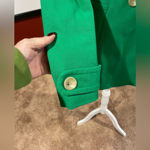 Banana Republic green jacket. Petite small. - Picture 4 of 14